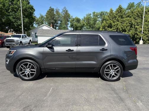 Magnetic Metallic 2017 Ford Explorer sport