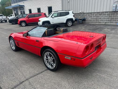 RED 1989 Chevrolet Corvette Base