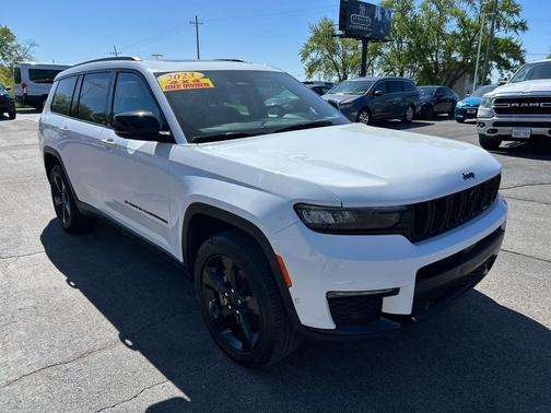 Bright White Clearcoat 2023 Jeep Grand Cherokee L Limited