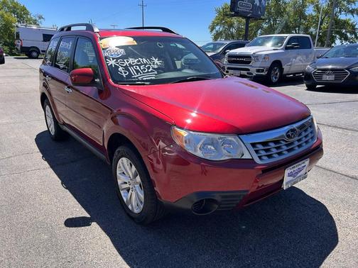 Camellia Red 2011 Subaru Forester 2.5 X Premium