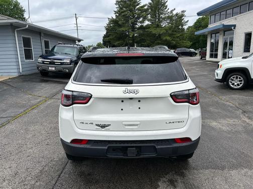 White Clearcoat 2018 Jeep Compass Limited