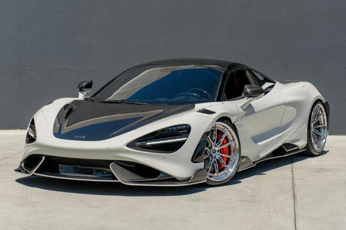 White 2022 McLaren 765LT Spider