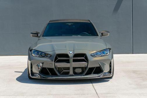 Gray 2024 BMW M3 Competition