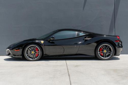 Black 2018 Ferrari 488 GTB Coupe 2D