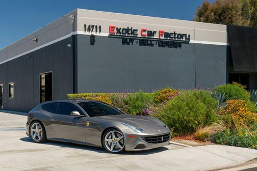 Gray 2012 Ferrari FF Coupe 2D