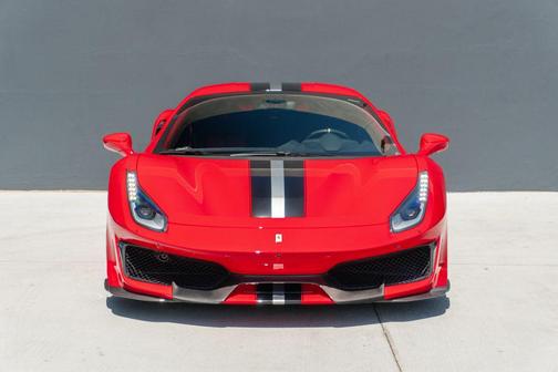 Red 2019 Ferrari 488 Pista Base