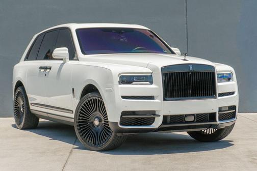 White 2023 Rolls-Royce Cullinan Black Badge Sport Utility 4D