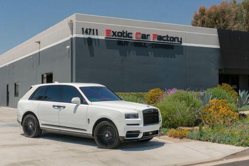 White 2023 Rolls-Royce Cullinan Black Badge Sport Utility 4D