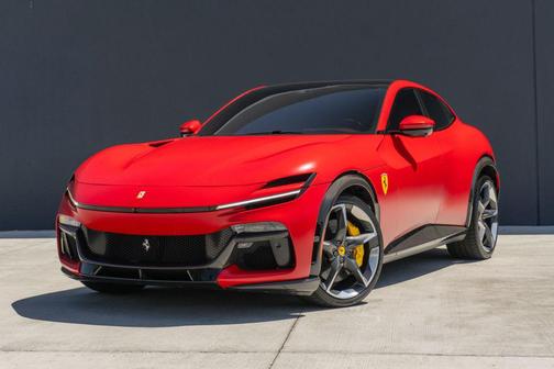 Red 2024 Ferrari Purosangue Sport Utility 4D