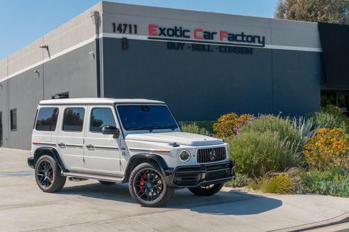 White 2023 Mercedes-Benz AMG G 63 4MATIC