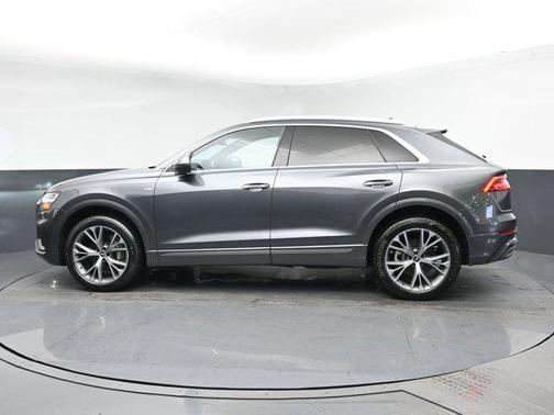 Gray 2021 Audi Q8 55 Premium Plus