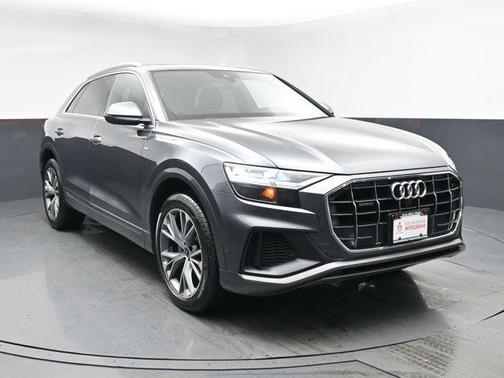 Gray 2021 Audi Q8 55 Premium Plus