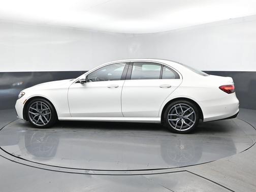 White 2021 Mercedes-Benz E-Class 4MATIC
