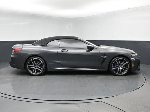 Brands Hatch Grey Metallic 2020 BMW M8 Convertible