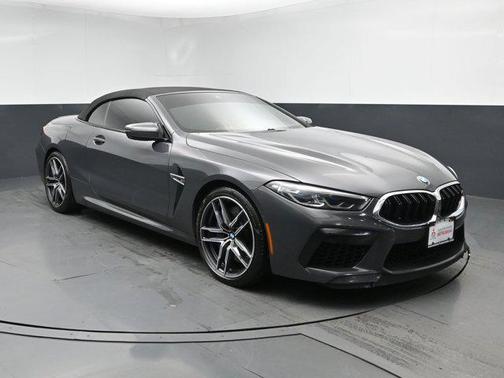 Brands Hatch Grey Metallic 2020 BMW M8 Convertible