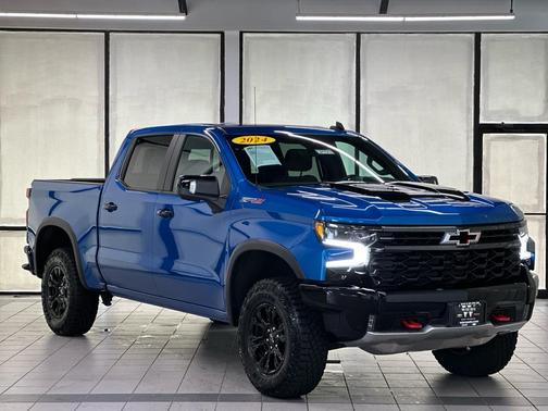 Glacier Blue Metallic 2024 Chevrolet Silverado 1500 ZR2