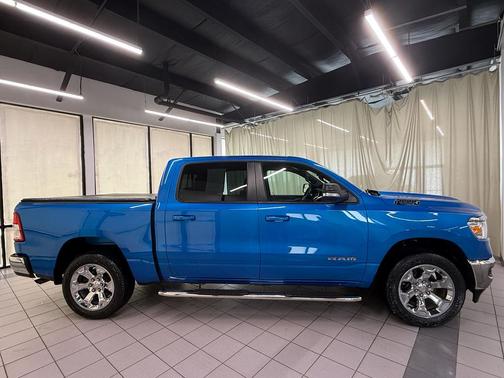 Hydro Blue Pearlcoat 2022 RAM 1500 Big Horn/Lone Star