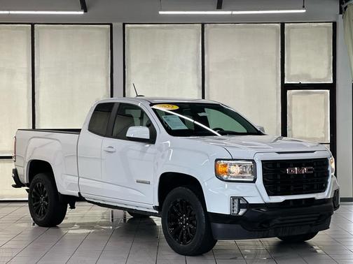 Summit White 2022 GMC Canyon Elevation