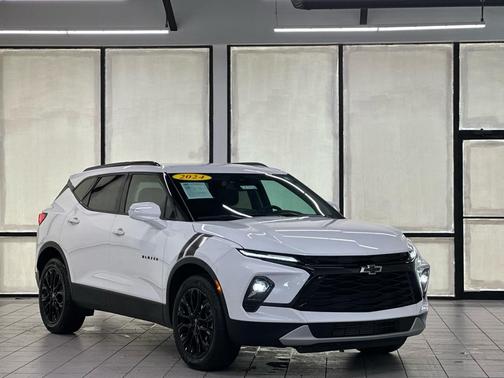 Summit White 2024 Chevrolet Blazer 3LT
