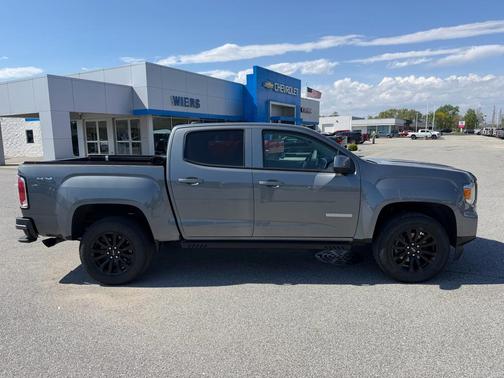 Satin Steel Metallic 2022 GMC Canyon Elevation