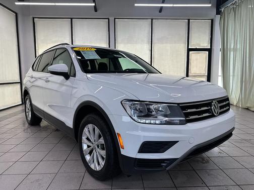 Pure White 2019 Volkswagen Tiguan 2.0T S