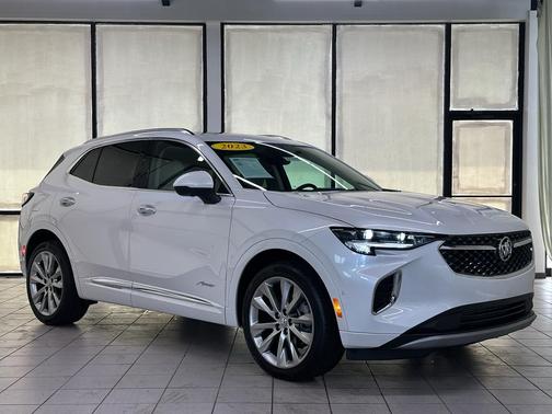 White Frost Tricoat 2023 Buick Envision Avenir AWD