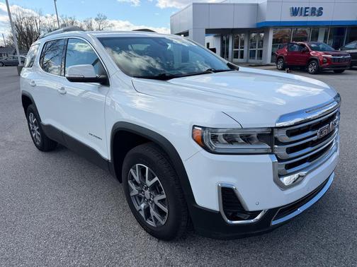 Summit White 2023 GMC Acadia FWD SLT