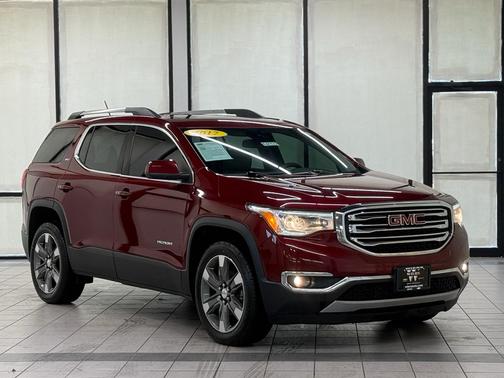 Crimson Red Tintcoat 2017 GMC Acadia SLT-2