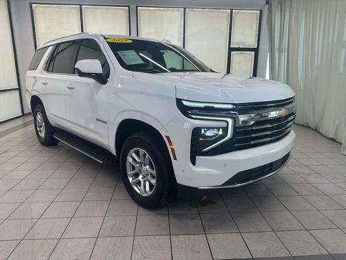 Summit White 2025 Chevrolet Tahoe LT