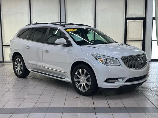 White Frost Tricoat 2016 Buick Enclave Premium