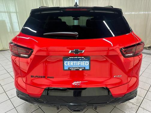 Red Hot 2023 Chevrolet Blazer RS