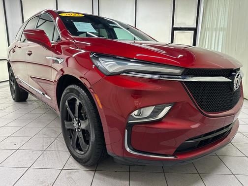 Cherry Red Tintcoat 2023 Buick Enclave Essence AWD