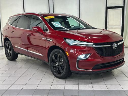 Cherry Red Tintcoat 2023 Buick Enclave Essence AWD