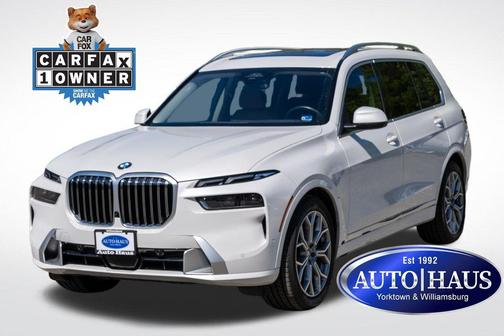 Mineral White Metallic 2024 BMW X7 xDrive40i