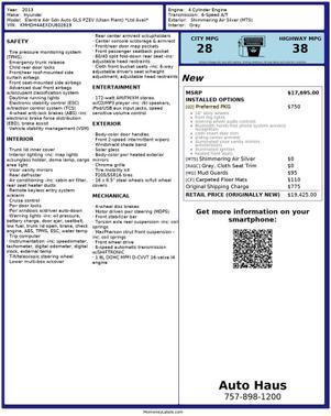 2013 Hyundai ELANTRA GLS