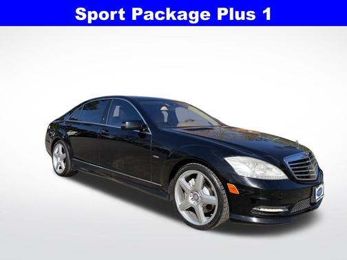 Black 2012 Mercedes-Benz S-Class S 550
