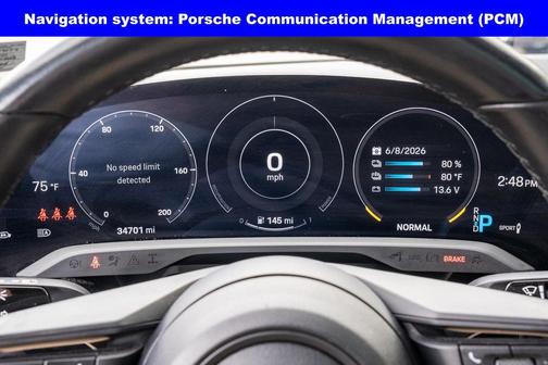 Black 2021 Porsche Taycan Base