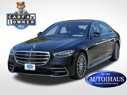 Black 2022 Mercedes-Benz S-Class 4MATIC