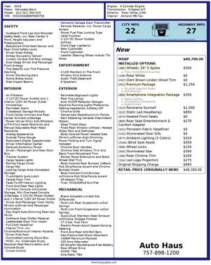 2019 Mercedes-Benz GLC 300 Base