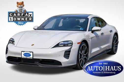 Gray 2024 Porsche Taycan Base