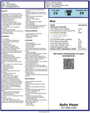 2020 Mercedes-Benz GLC 300 Base