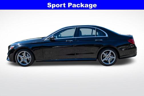 Black 2018 Mercedes-Benz E-Class 4MATIC