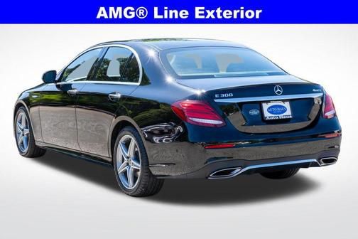 Black 2018 Mercedes-Benz E-Class 4MATIC