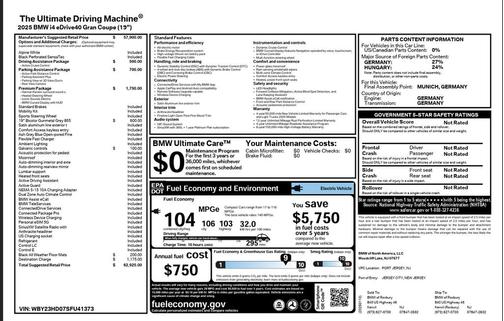 2025 BMW i4 Gran Coupe eDrive40