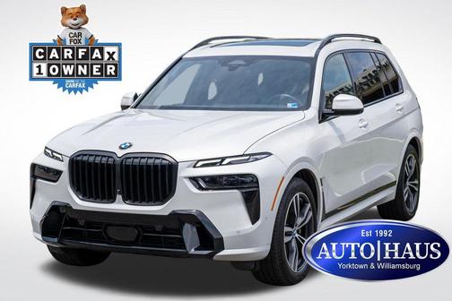 Mineral White Metallic 2025 BMW X7 xDrive40i