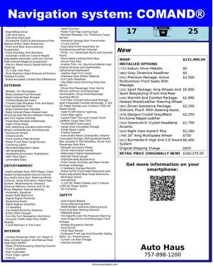 2017 Mercedes-Benz S-Class S 550