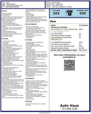 2023 Mercedes-Benz EQE 350 4MATIC