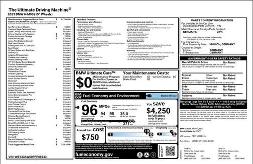 2023 BMW i4 Gran Coupe M50