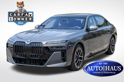 Dravit Grey Metallic 2024 BMW i7 xDrive60
