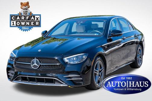 Black 2023 Mercedes-Benz E-Class 4MATIC